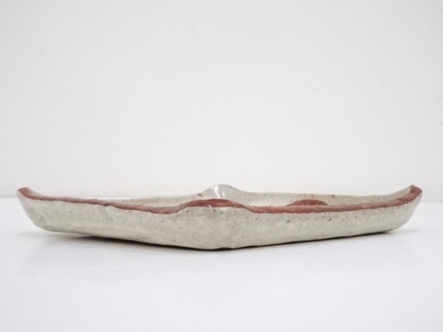 道具 ] - 道具 廣永窯造 赤絵角皿（共箱） | ネットショップ圭 netshop